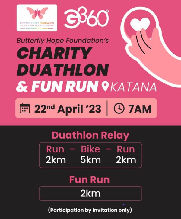 Butterfly Hope Foundation's Charity Duathlon & Fun Run