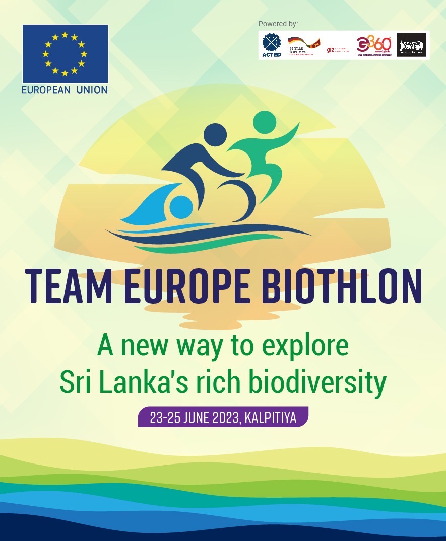 First Team Europe Biothlon in Sri Lanka